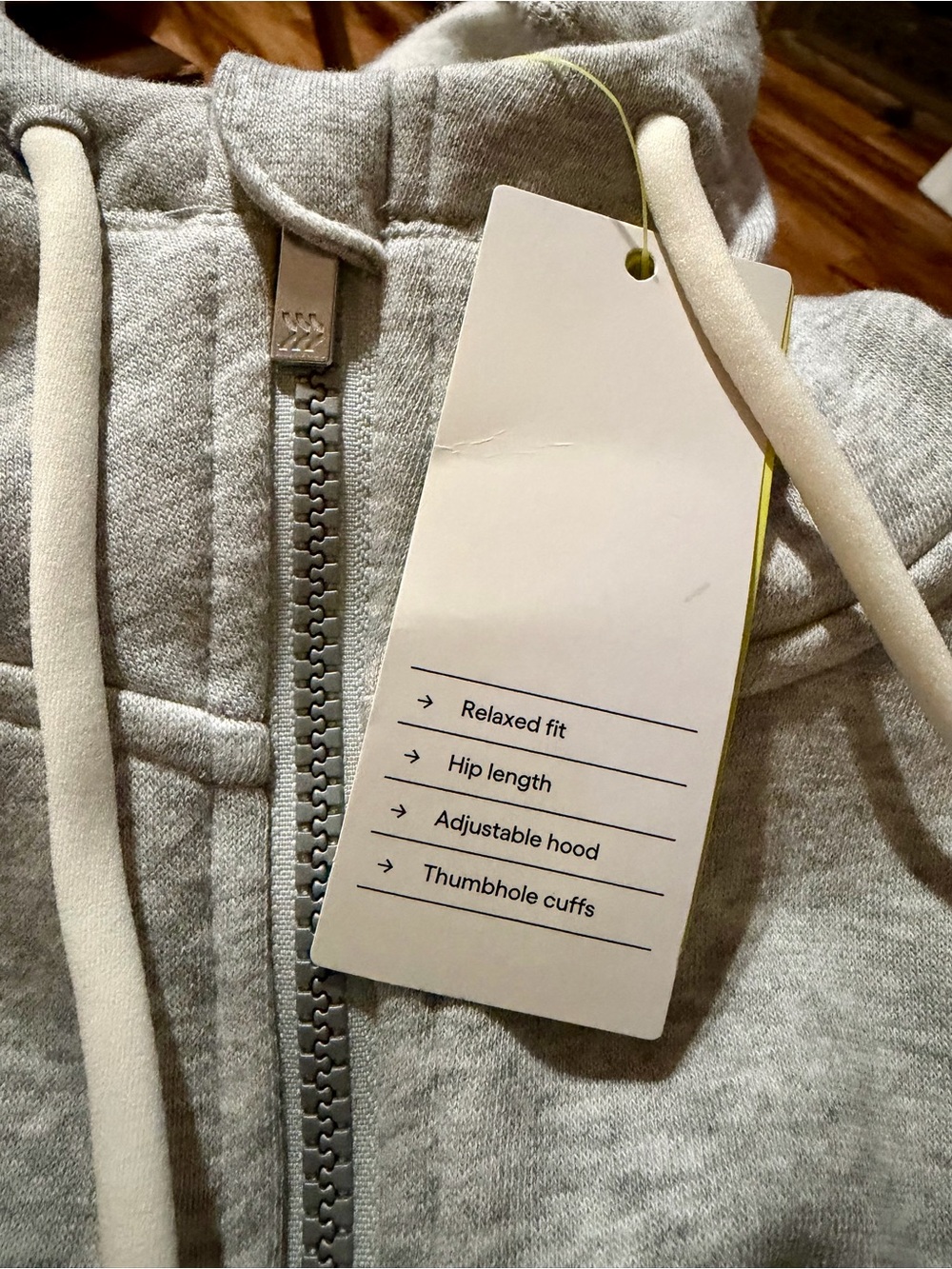 Women's Fleece Full Zip Hooded Sweatshirt - All in Motion™ - Picture 4 of 5